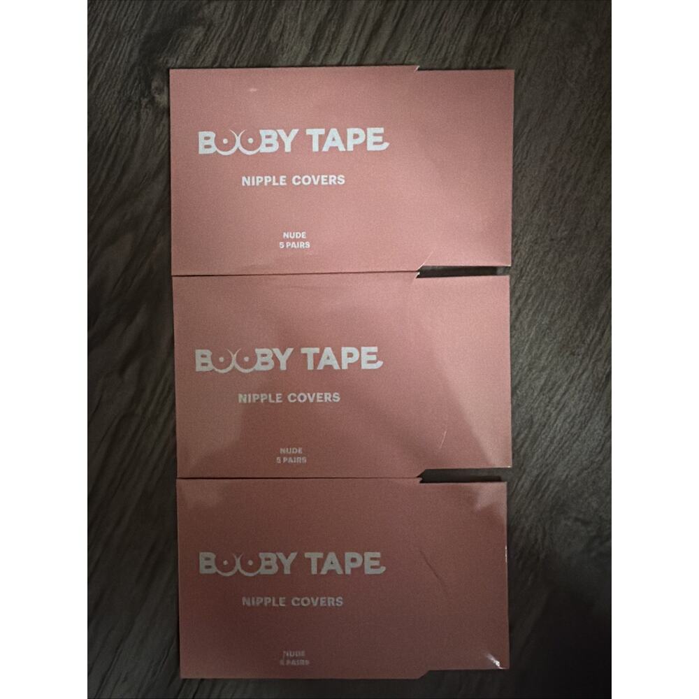 Booby Tape Nipple Covers Nude 5 Pairs Per Pack This Is A 3 Pack Total 15 Pairs